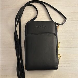 Black Crossbody Phone Bag